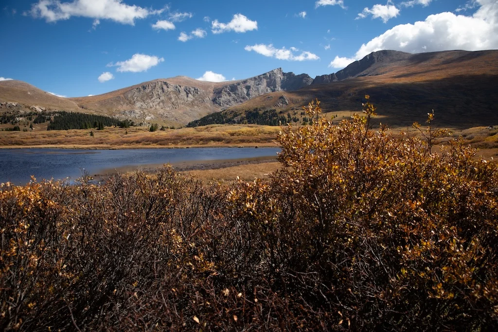 Fall hiking in Colorado